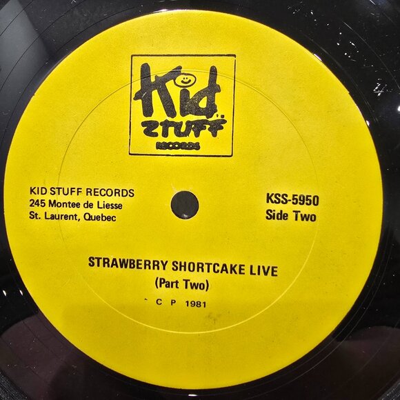 Strawberry Shortcake - Strawberry Shortcake Live, Vinyl Record, 1981 - Picture 6 of 6